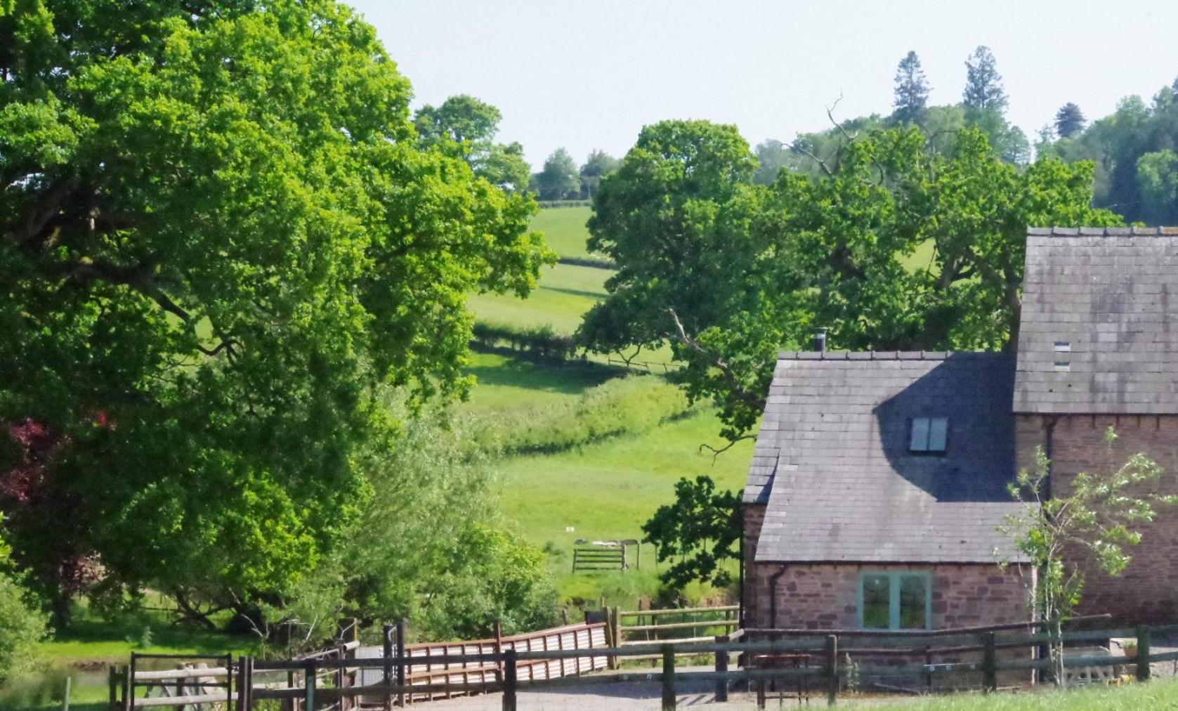 Oaklands Cottage On A Rural Farm Dingestow Extérieur photo